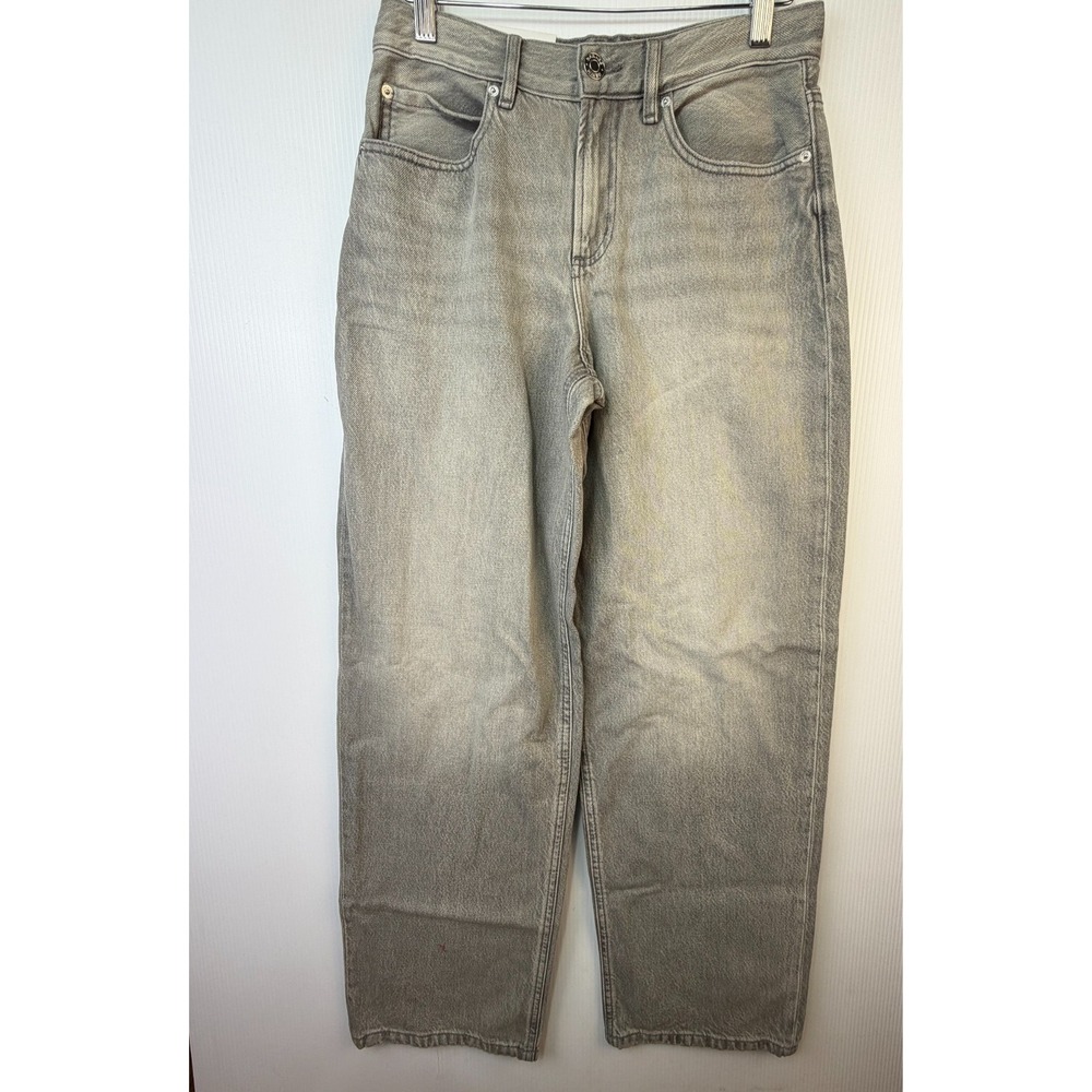 Garage Womens 00 23 Low Rise Baggy Jeans Icey Grey Wide Leg Y2K Denim Skater
